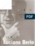 Scribd Download - Com Berio Remembering The Future