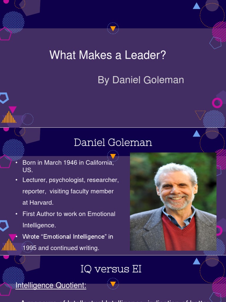 What Makes an Effective Leader: Daniel Goleman's Groundbreaking Work on Emotional Intelligence ...
