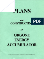 Plans For Constructing An Orgone Energy Accumulator Wilhelm Reich Foundation P PDF