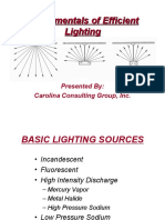Fundamentals of Efficient Lighting