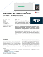 Interventional Techniques For The Management of Digital Ischemia Due To Raynaud 'S Phenomenon