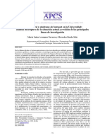 Estrés Laboral y Síndrome de Burnout en La Universidad. Análisis Descriptivo de La Situación Actual y Revisión de Las Principales Líneas de Investigación PDF