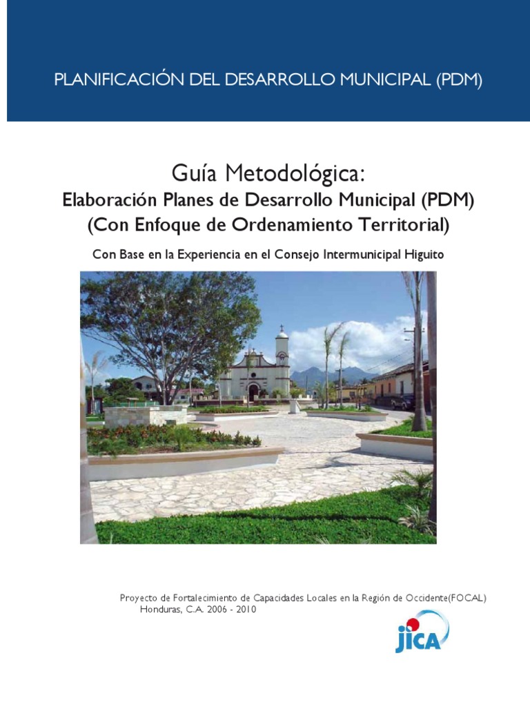 Guía para Planes de Desarrollo Municipal | PDF | Planificación urbana ...