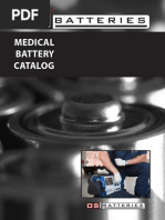 Panasonic 25.2V 16Ah バッテリー Medical Battery Solutions Overview | PDF | Galvanic Cells
