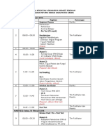 Jadwal Pelatihan Komsek (Fasilitator)