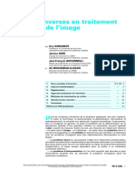 TE 5 235 Problèmes Inverses en Traitement Du Signal Et de L'image