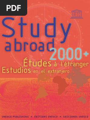 Unesco Estudios En El Extranjeropdf études Supérieures - 