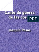 Canto de Guerra de Las Cosas - Joaquin Pasos