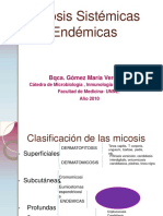 TEORICO 7 - Micosis Sistemicas Clase Catedra 2010