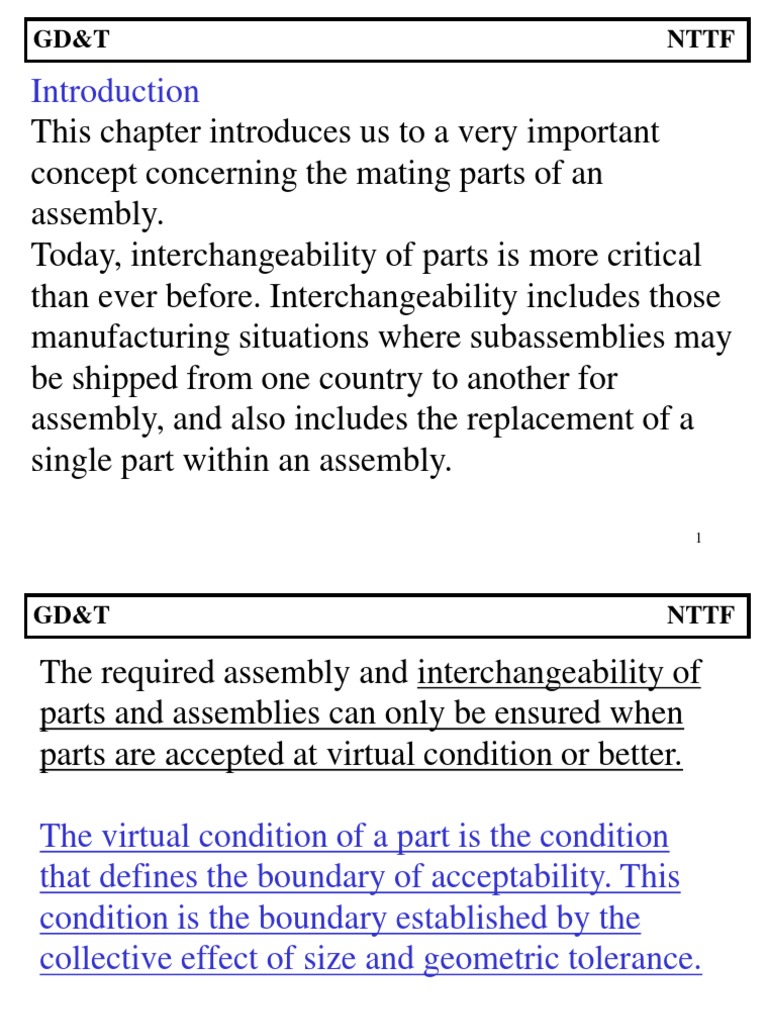 Understanding Virtual Condition in GD&T | PDF | Engineering Tolerance ...