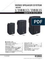 Yamaha dbr10 dbr12 dbr15 SM PDF