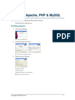Installing Apache, PHP & Mysql