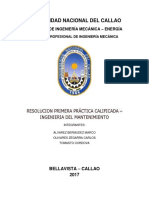 RESOLUCION PRIMERA PRÁCTICA CALIFICADA – INGENIERIA DEL MANTENIMIENTO.docx