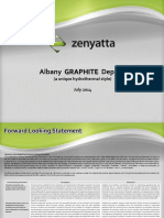 Zenyatta Albany Graphite Deposit 2014