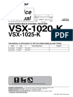 Pioneer vsx-1020-k 1025-k SM PDF