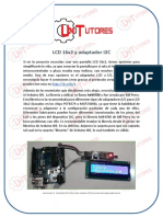I2C y LCD 16x2