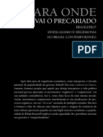 Para Onde Vai o Precariado (R Braga)