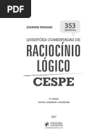 Varias Questões - Raciocinio Lógico