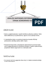 Analiza Naponskog-Deformacionog Stanja Jednokrake Kuke-Arnaut Enijad, Omeragić Asmir