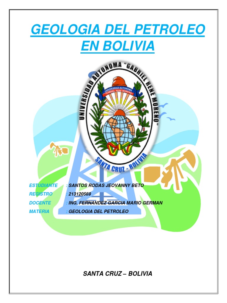 Geología del Petróleo en Bolivia | PDF | Depósito de petróleo | Petróleo