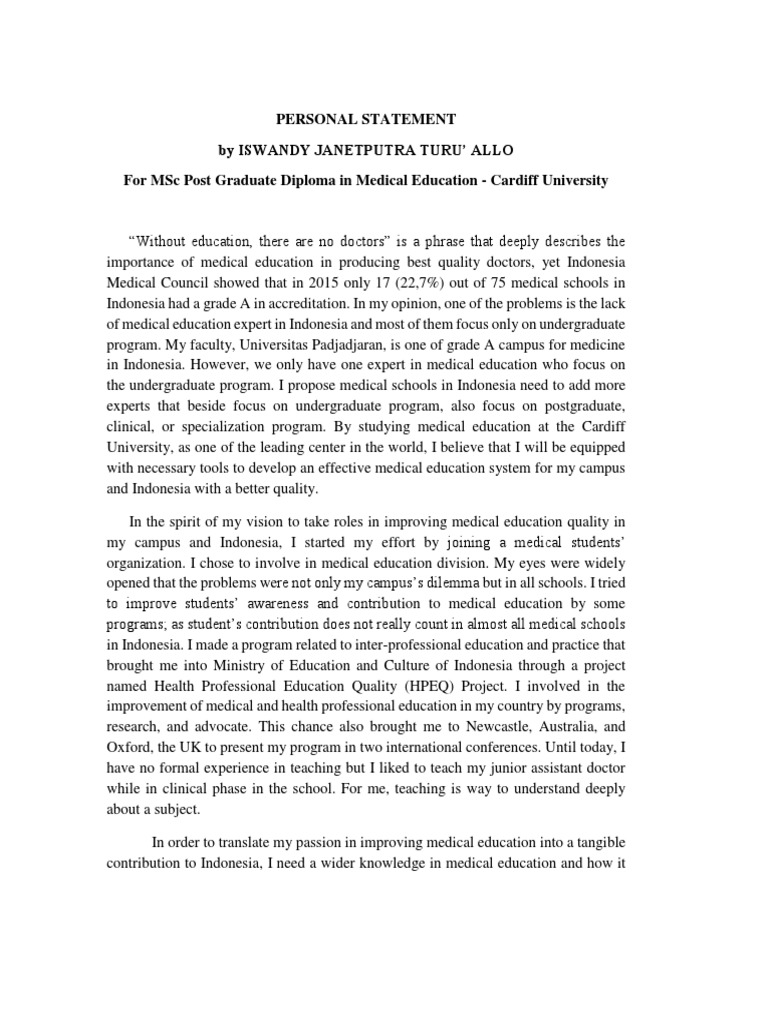 Professional growth and development statement image