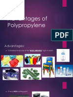 Advantages of Polypropylene