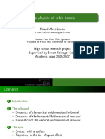 The Physics of Table Tennis English