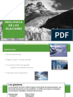 Acción Geológica de Los Glaciares