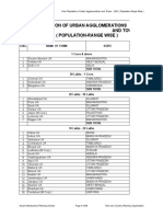 7 - Final Population of Uas & Towns - 2001