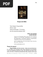 Tropa de Elite - Resenha