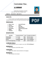 Curriculum Vitae: Sarang Ali Mirani