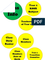 Class Info Print