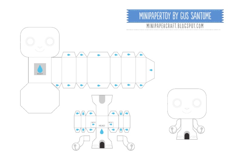 Mini Paper Toy Craft Guide | PDF | Language Arts & Discipline | Self ...