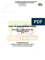 Plan de Saneamiento Basico