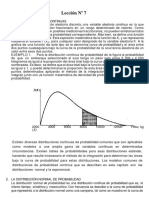 Lección #7 Distribución de Muestreo e Intervalos de Confianza