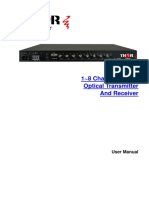 Thor Fiber F-8SDI User Manual