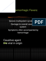 Viral Hemorrhagic Fevers