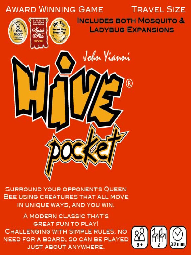 Hive (Game) Pocket Rules | PDF