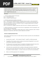 Tcs Verbal Ability Prep - Answer Key