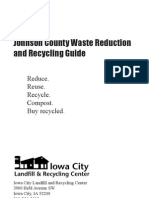 Johnson County IA Waste Reduction and Recycling Guide