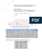 Parametros Del Transformador