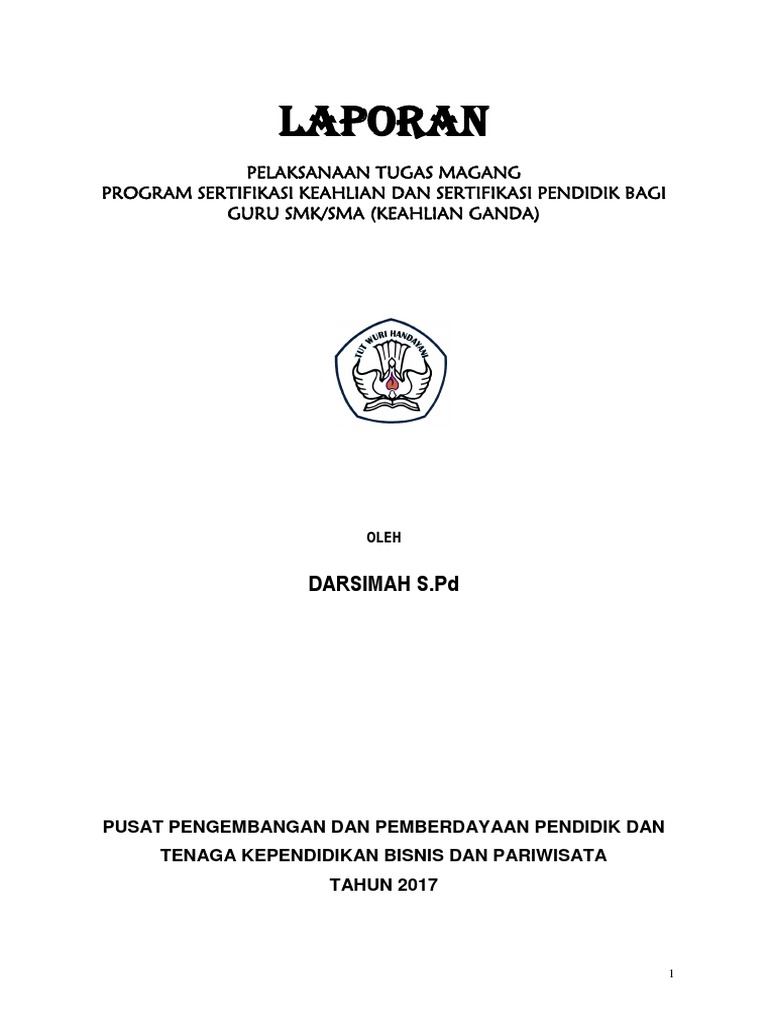 Contoh Proposal Magang Industri Contoh Makalah Terbaru 2021