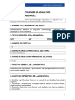 Seminario Interdisciplinario de Antropologia Linguistica Cristian Lagos