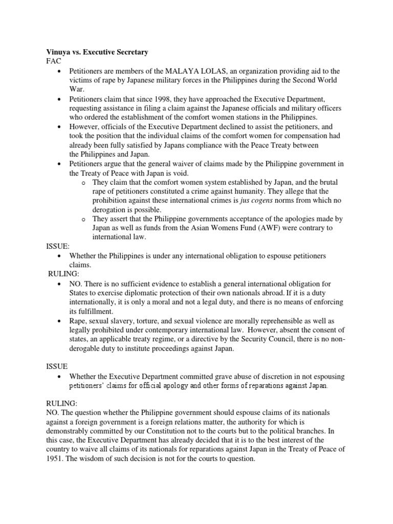 Vinuya vs es pdf treaty injustice