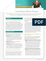 Your Convictions About Prayer PDF