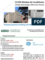 2014 BTO Peer Review Presentation - 13-Energy Efficiency Ratio Window Air Conditioner (1.06 MB)