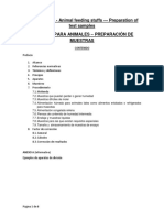 ISO 6498 Alimentos para Animales - Directrices para La Preparación de Muestras