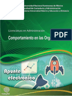 Comportamiento Organizaciones PSICOLOGIA