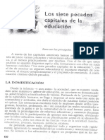 Los Siete Pecados Capitales de La Educacion PDF