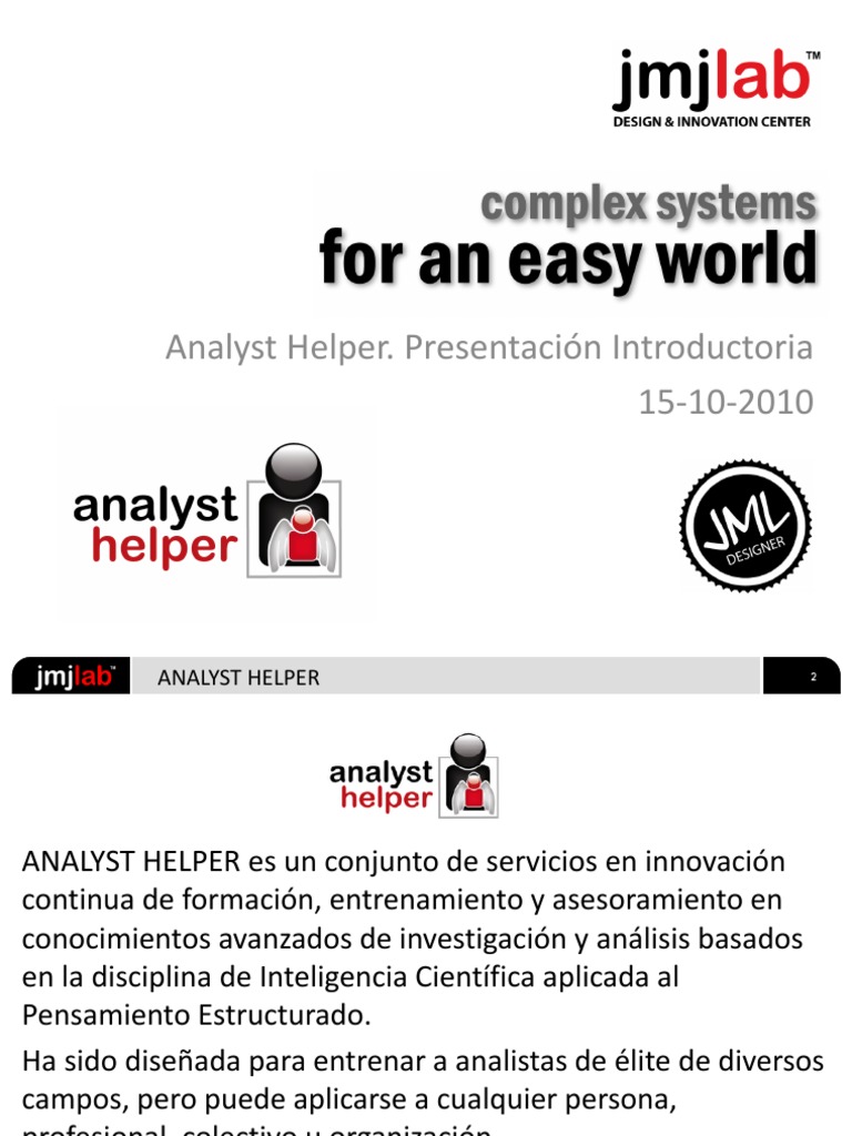 Servicios de Analyst Helper para Analistas | PDF | Proceso de ...
